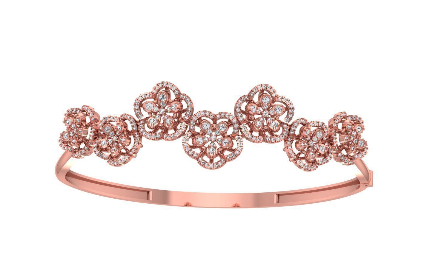 Spinelle Clementine Diamond Bracelet