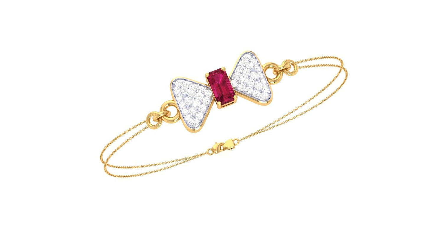 Spinelle Candida Diamond Bracelet