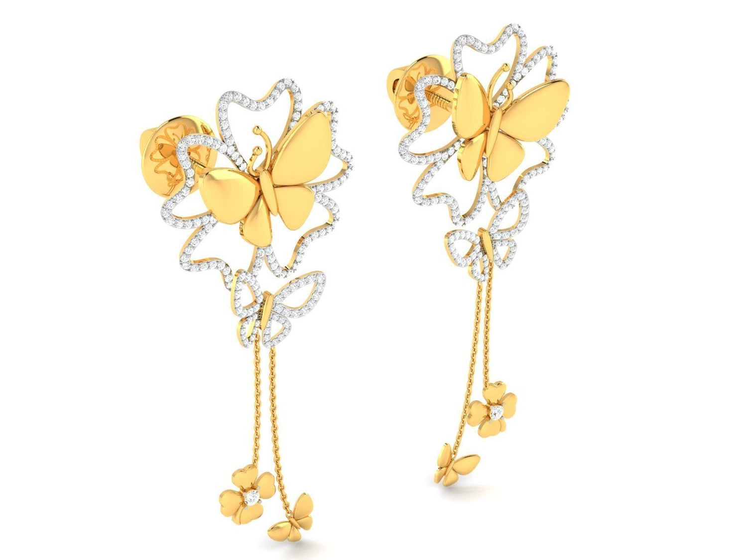 Spinelle July Diamond Earrings