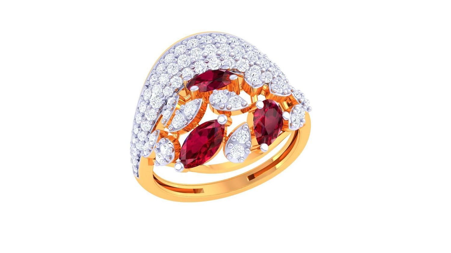 Spinelle Caroline Diamond Ring