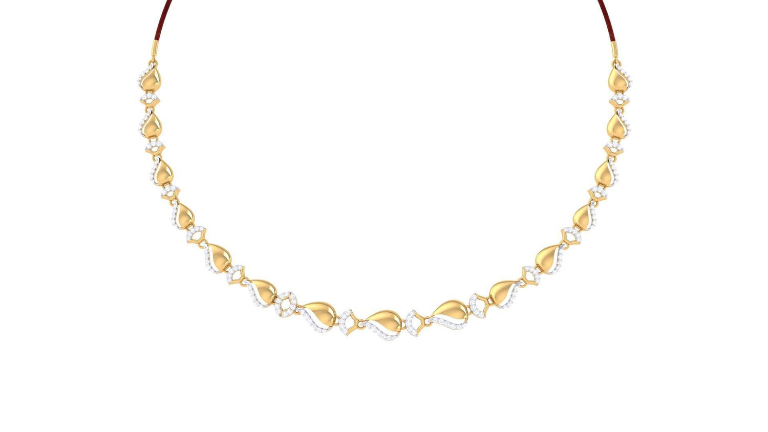 Spinelle Adaline Diamond Necklace