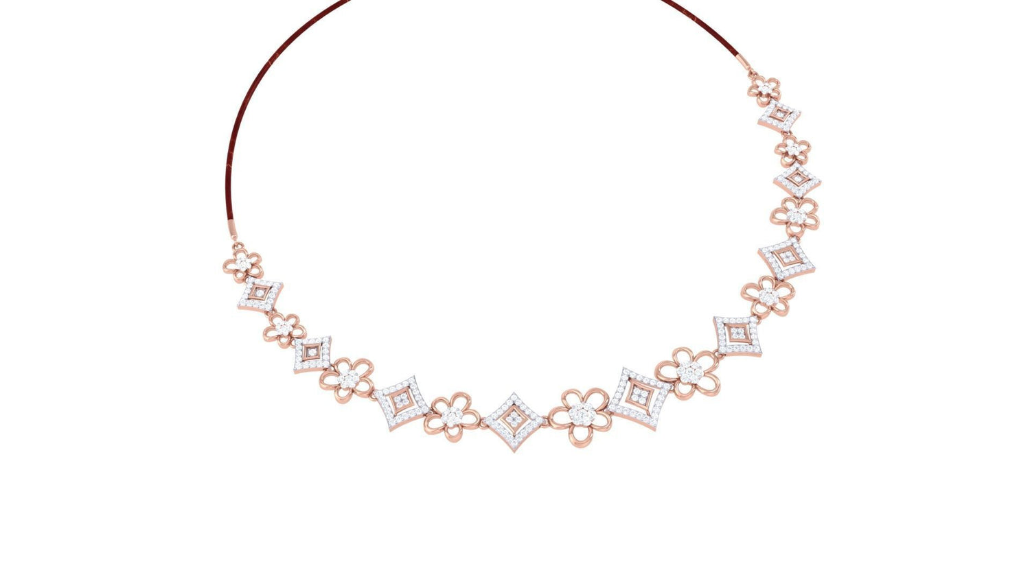 Spinelle Fiona Diamond Necklace