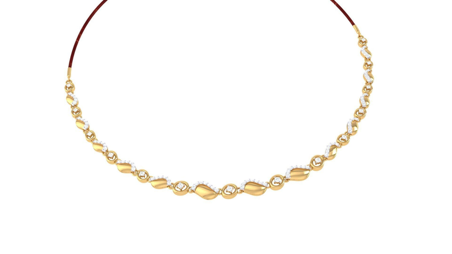 Spinelle Catalina Diamond Necklace