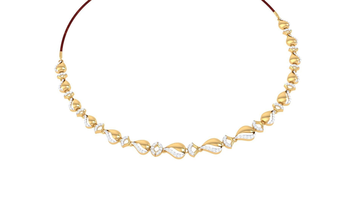 Spinelle Adaline Diamond Necklace