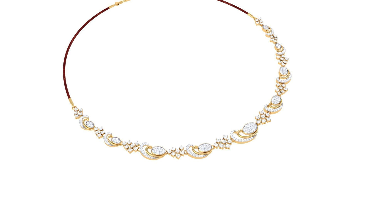 Spinelle Georgia Diamond Necklace