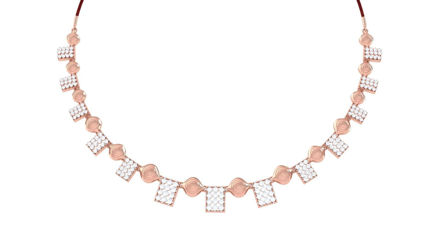 Spinelle Vanessa Diamond Necklace