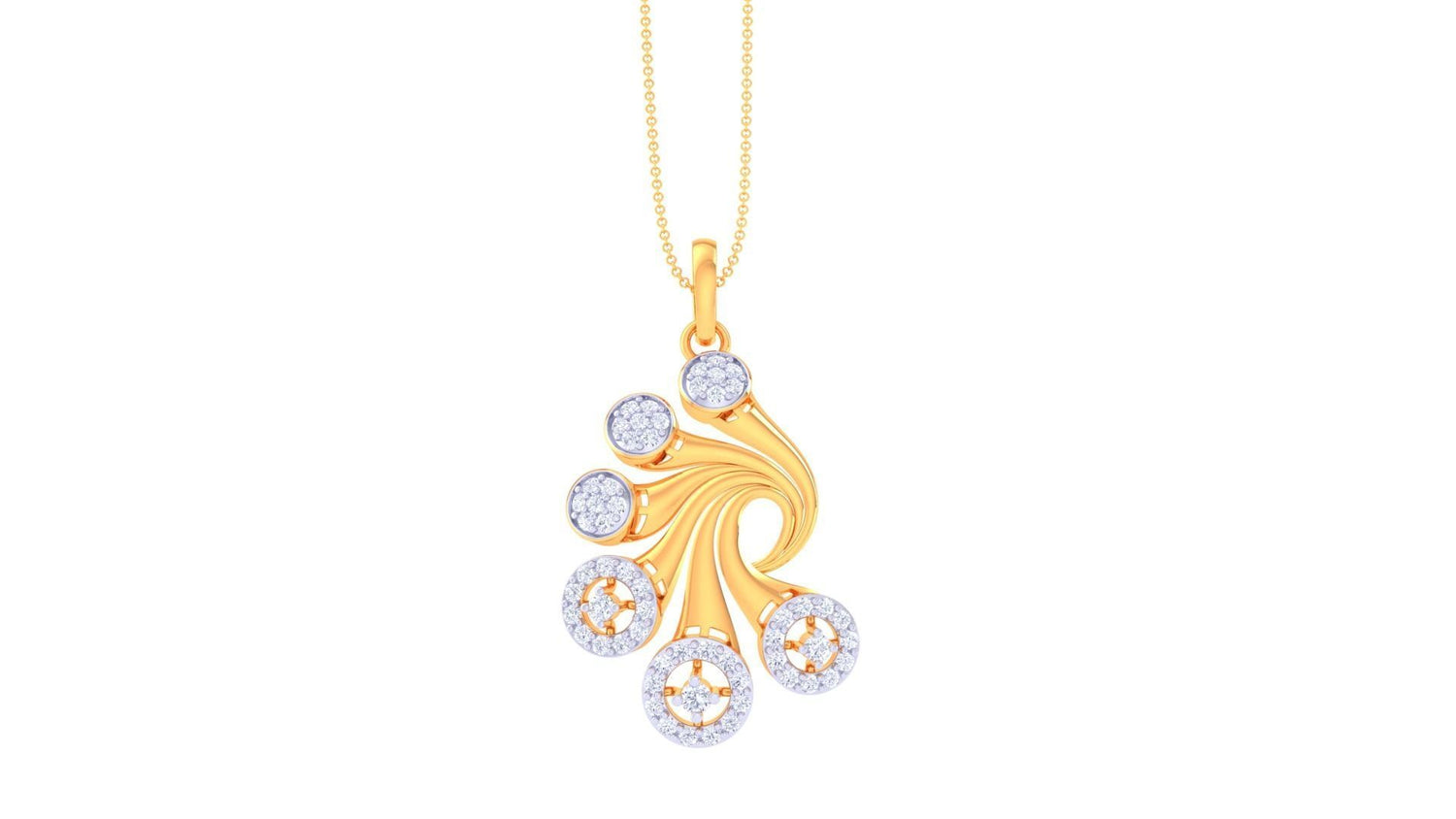 Spinelle Victoria Diamond Pendant