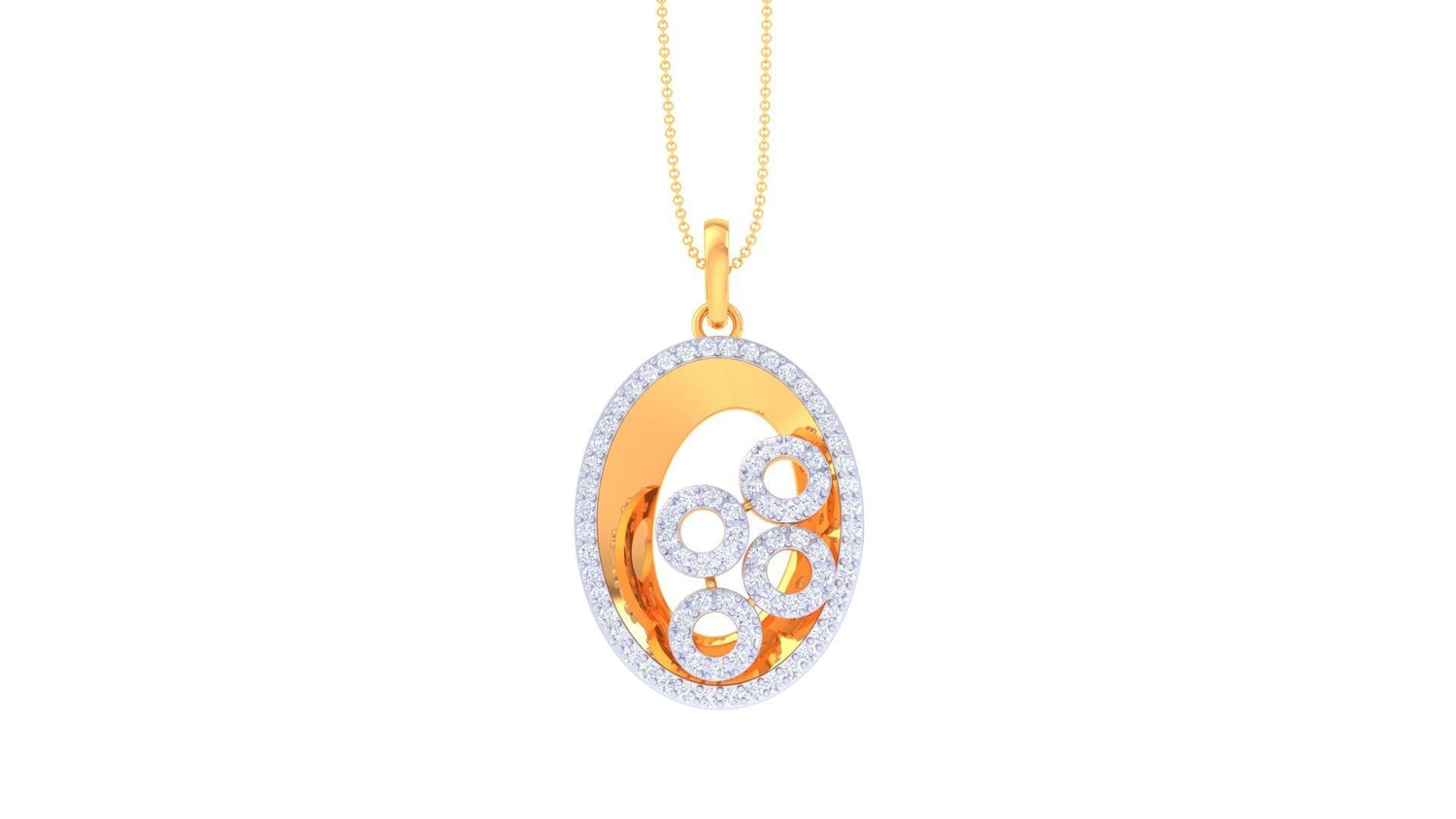 Spinelle Freya Diamond Pendant