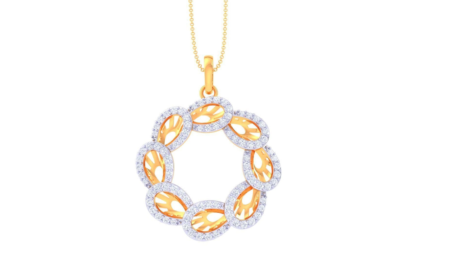 Spinelle Eden Diamond Pendant