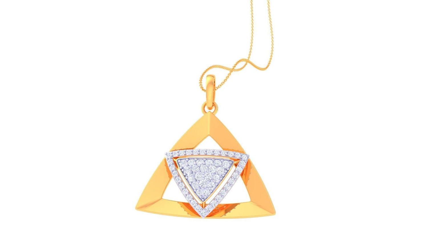 Spinelle Ezra Diamond Pendant