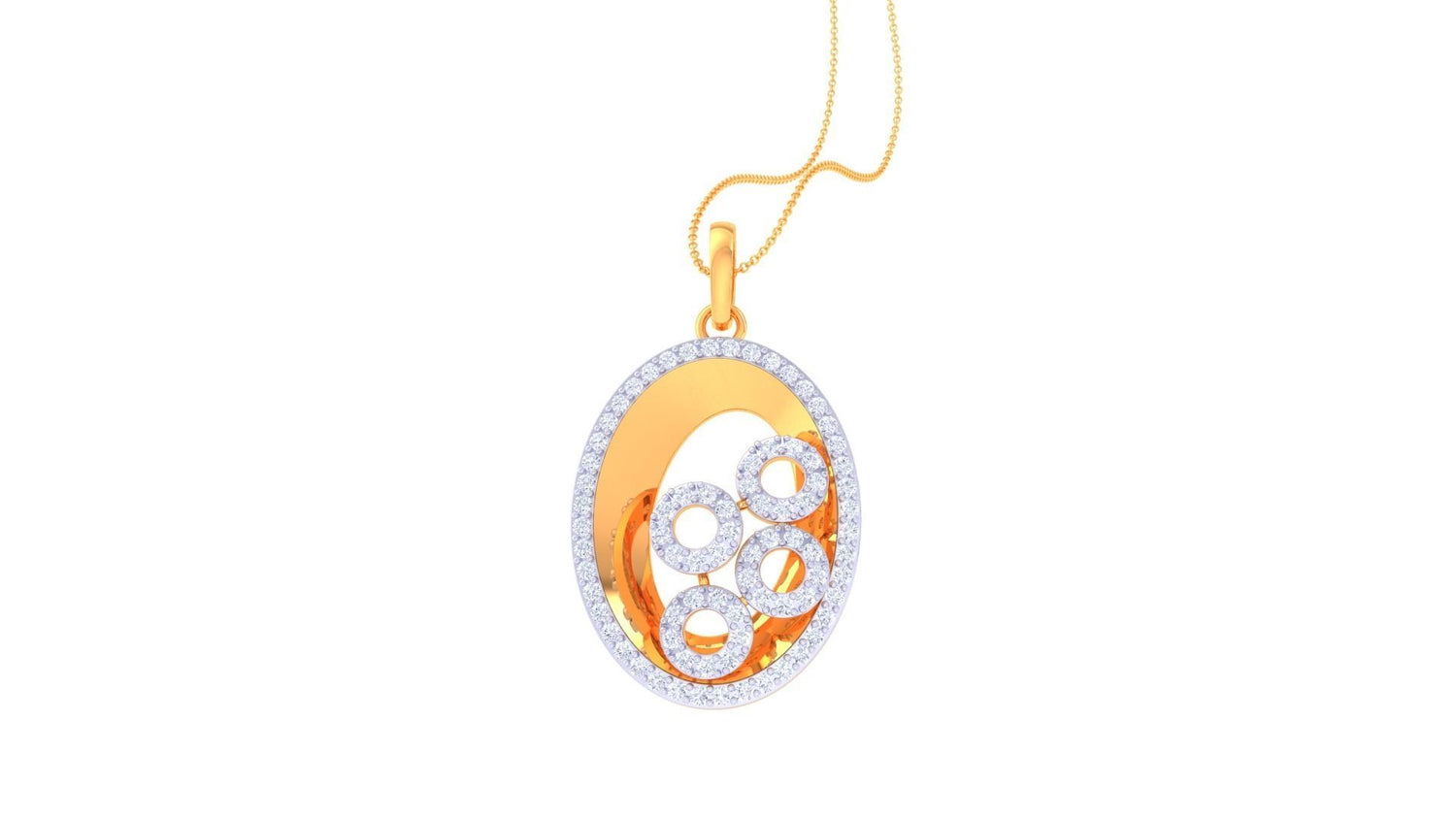 Spinelle Freya Diamond Pendant