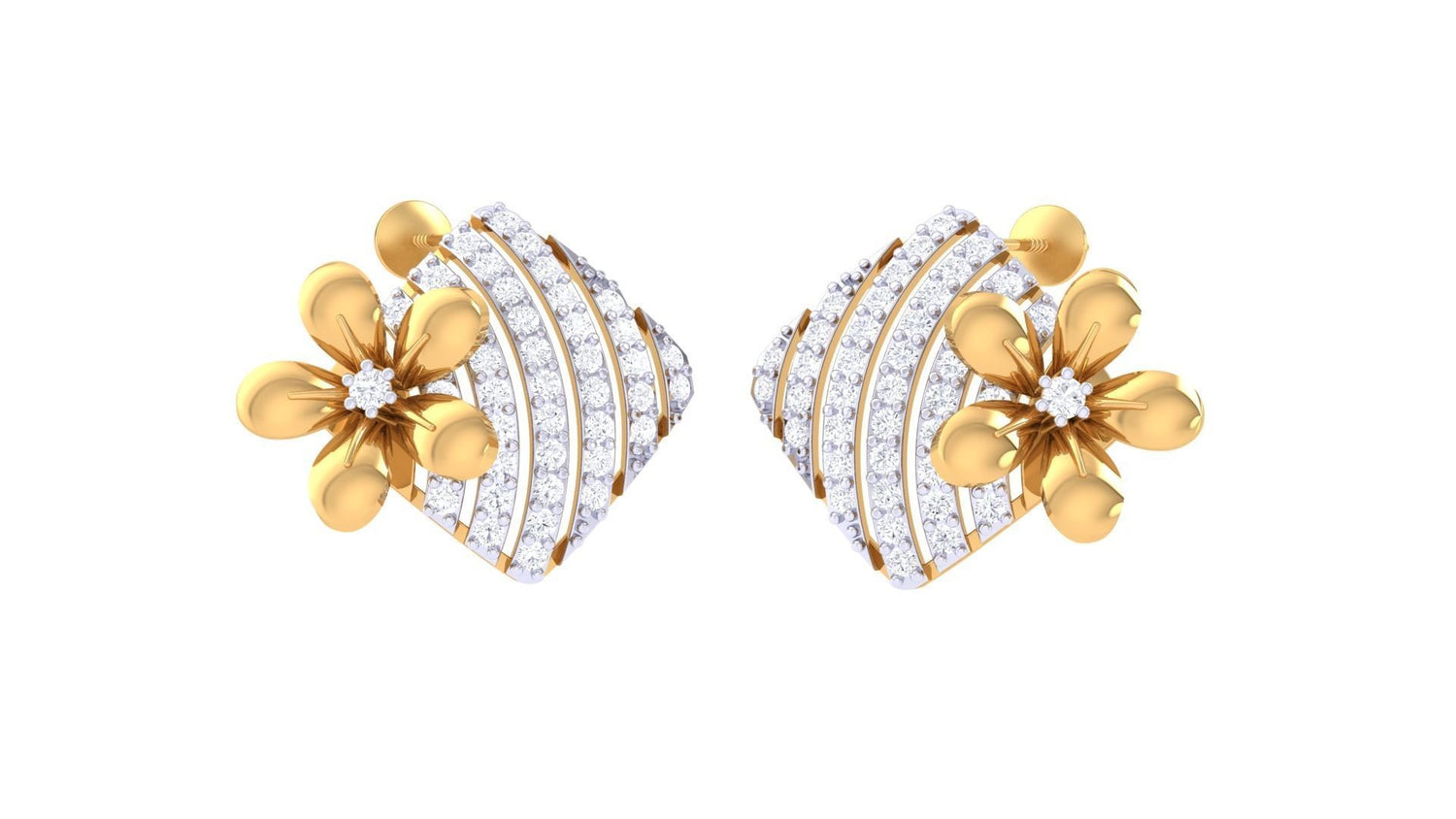 Spinelle Gwendolyn Diamond Earing