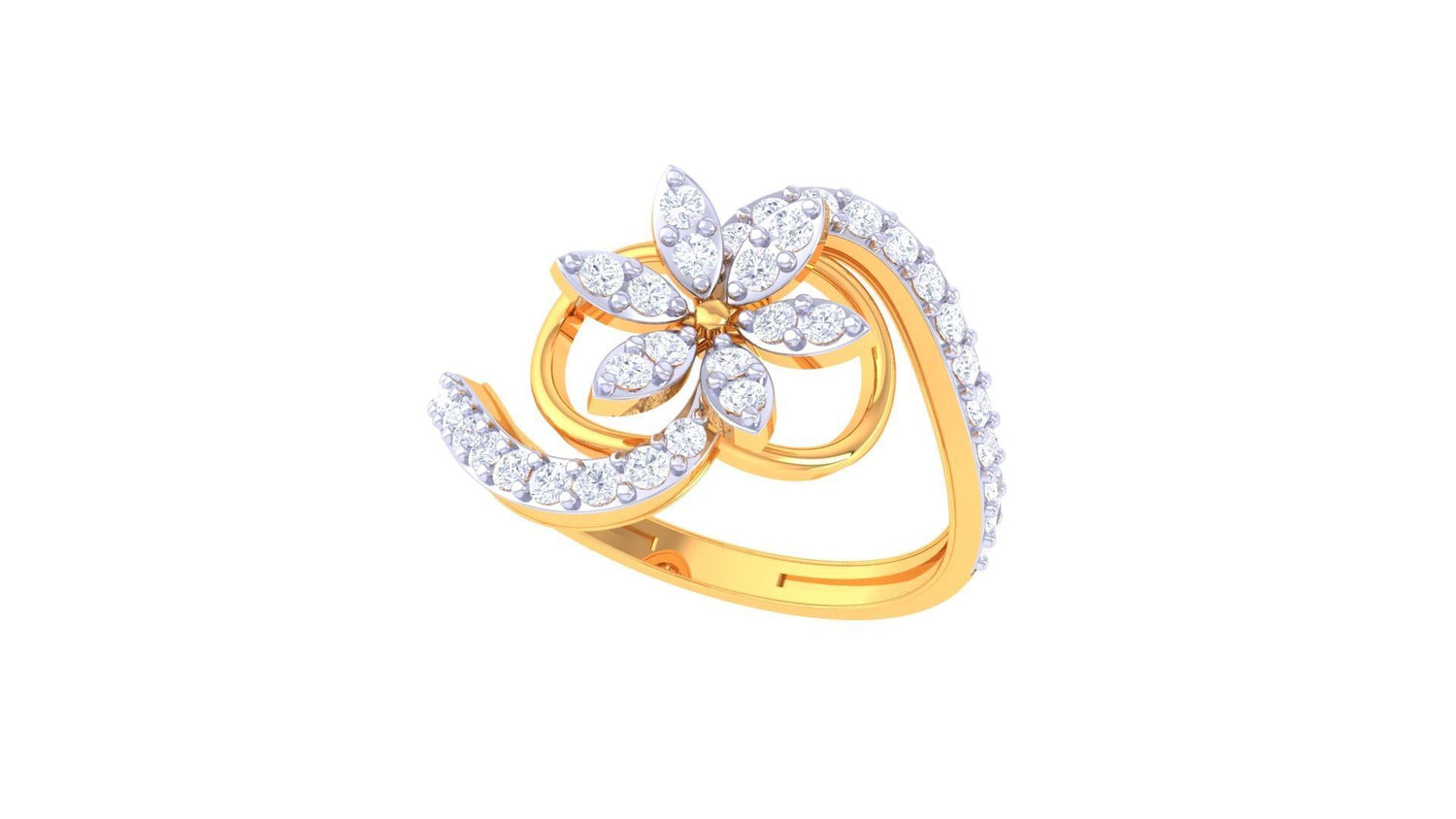 Spinelle Genevieve Diamond Ring